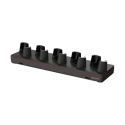 5 Bay Net base. For Ethernet comms and recharging up to 5pcs of CT70 with or w/o boot. Kit includes 5 bay net base, cup with ins