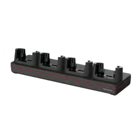 4 Bay charge only universal dock for charging up to 4pcs of CT70 with or without boot. Kit includes Dock, Power Supply, and EU P - 0