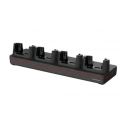 4 Bay charge only universal dock for charging up to 4pcs of CT70 with or without boot. Kit includes Dock, Power Supply, and EU P