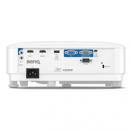 BenQ MW561 - DLP projector - portable - 3D - 4000 ANSI lumens - WXGA (1280 x 800) - 16:10 - 720p - 5