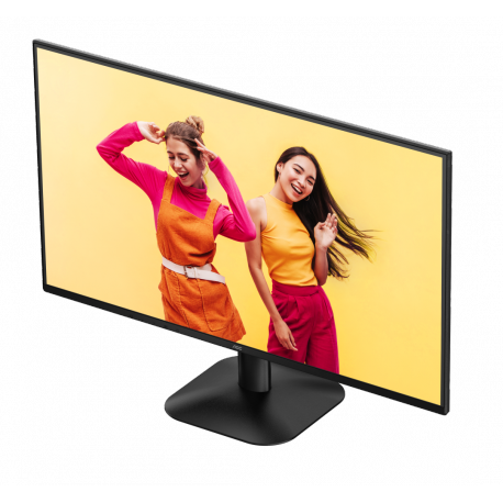 AOC Basic-line Q27B35S3 - LED monitor - 27" - 2560 x 1440 QHD @ 120 Hz - IPS - 300 cd / m² - 1500:1 - 1 ms - HDMI, DisplayPort - speakers - black - 6