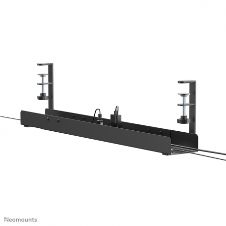 Neomounts - Cable management tray - clamp-on design, universal - desk mountable - black - 0