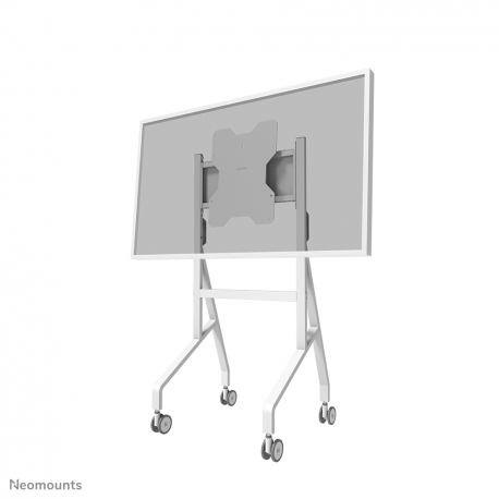 Neomounts Move Go Flip FL50-515WH1 - Cart - for flat panel - steel - white - screen size: 55"-65" - mounting interface: 400 x 400 mm - 0