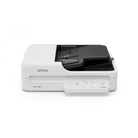 Epson WorkForce DS-1760WN - Document scanner - Duplex - 215.9 x 5588 mm - 1200 dpi x 1200 dpi - up to 30 ppm (mono) / up to 30 ppm (colour) - ADF (60 sheets) - up to 3000 scans per day - USB 2.0, Wi-Fi, Gigabit LAN - 0