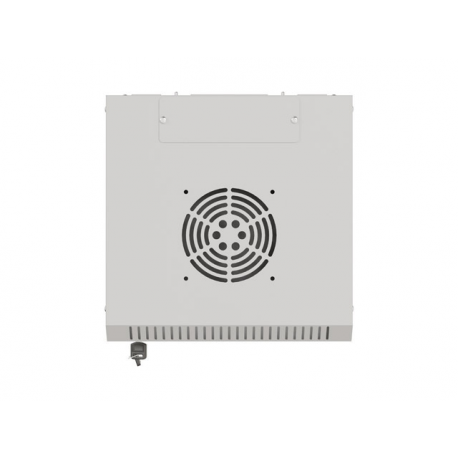 Lanberg WF11 Series - Rack cabinet - 300 x 300, with glass door, flat pack - wall mountable - grey, RAL 7035 - 9U - 10" - 6