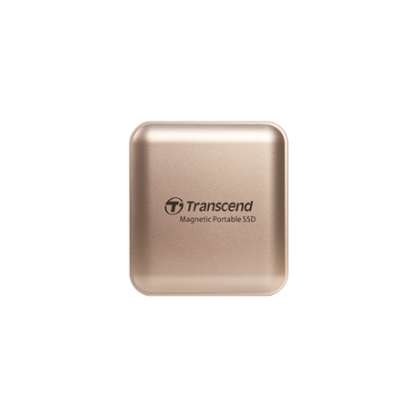 Transcend ESD420 - SSD - 1 TB - external (portable) - USB 3.2 Gen 2x2 (USB-C connector) - champagne gold - 0