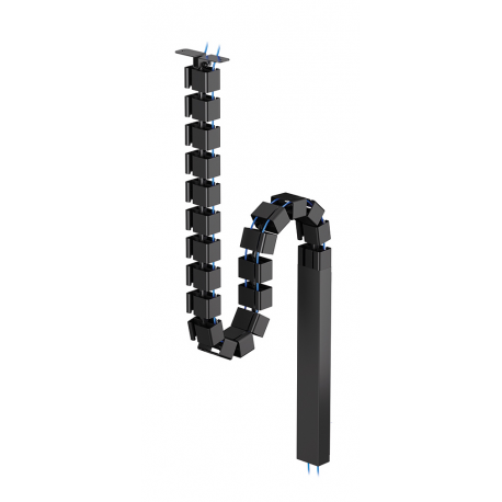 Neomounts - Cable management spine - screw-mounted, universal - black - 0