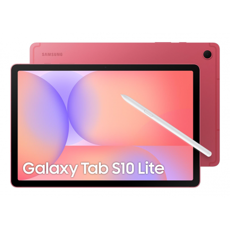 Samsung Galaxy Tab S10 Lite - Tablet - Android 15 - 128 GB - 10.9" TFT (2112 x 1320) - microSD slot - coral red - 0