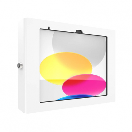 Compulocks Apex - Enclosure - for tablet - lockable - metal frame - white - wall-mountable - for Apple 10.9-inch iPad (10th generation); iPad (A16) - 0