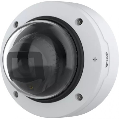 AXIS P32 Series P3287-LV - Network surveillance camera - dome - indoor - vandal  /  ingress proof - colour (Day&Night) - 5 MP - 2560 x 1440 - auto iris - vari-focal - LAN 10 / 100 - PoE Plus Class 3 - TAA Compliant - 0