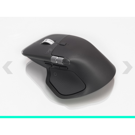 Logitech MX Master 4 for Business - Mouse - 8 buttons - wireless - Bluetooth, 2.4 GHz - Logitech Logi Bolt USB receiver - 1