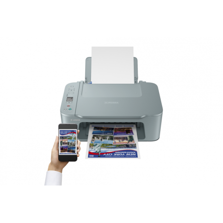 Canon PIXMA TS3752i - Multifunction printer - colour - ink-jet - Legal (216 x 356 mm)/A4 (210 x 297 mm) (original) - A4/Legal (media) - up to 7.7 ipm (printing) - 60 sheets - Wi-Fi(n), USB 2.0 - blue - 5