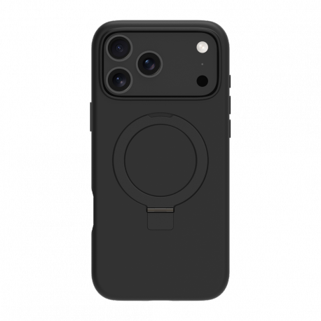 dbramante1928 Iceland Ultra - Back cover for mobile phone - rugged - kickstand - MagSafe compatibility - D3O, plastic - black - for Apple iPhone 17 Pro Max - 2