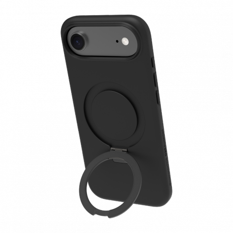 dbramante1928 Iceland Ultra - Back cover for mobile phone - kick - MagSafe compatibility - D3O, 100% recycled plastic - black - for Apple iPhone Air - 4