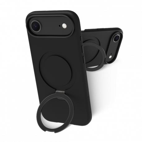 dbramante1928 Roskilde Kick ICON - Back cover for mobile phone - MagSafe compatibility - midnight - for Apple iPhone Air - 0