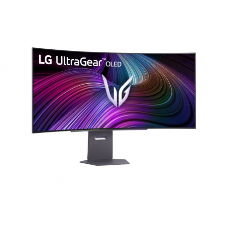 LG UltraGear 45GX90SA-B - OLED monitor - gaming - curved - 45" (44.5" viewable) - 3440 x 1440 UWQHD @ 240 Hz - 1300 cd/m² - 1500000:1 - DisplayHDR 400 True Black - 0.03 ms - 2xHDMI, DisplayPort, USB-C - speakers - black - 1