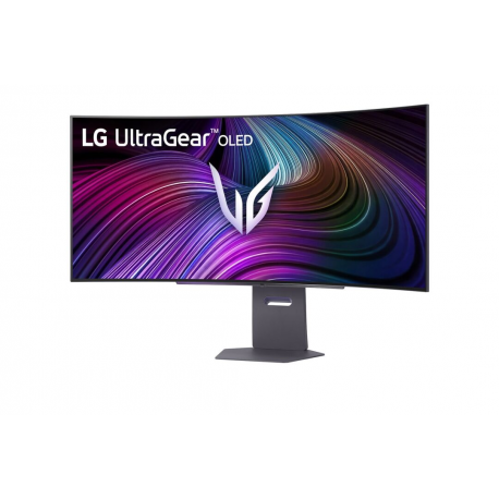 LG UltraGear 45GX90SA-B - OLED monitor - gaming - curved - 45" (44.5" viewable) - 3440 x 1440 UWQHD @ 240 Hz - 1300 cd/m² - 1500000:1 - DisplayHDR 400 True Black - 0.03 ms - 2xHDMI, DisplayPort, USB-C - speakers - black - 4