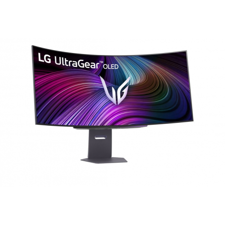 LG UltraGear 45GX90SA-B - OLED monitor - gaming - curved - 45" (44.5" viewable) - 3440 x 1440 UWQHD @ 240 Hz - 1300 cd/m² - 1500000:1 - DisplayHDR 400 True Black - 0.03 ms - 2xHDMI, DisplayPort, USB-C - speakers - black - 8