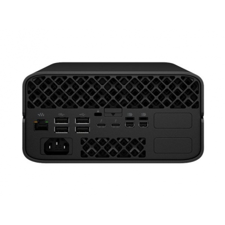 HP Workstation Z2 G1a - Copilot+ PC, AI PC, AI Workstation - mini 4U - 1 x Ryzen AI Max Pro 390 / up to 5 GHz - RAM 64 GB - SSD 1 TB - NVMe - Radeon 8050S - Gigabit Ethernet, 2.5 Gigabit Ethernet - Win 11 Pro - monitor: none - jet black - with HP 3 years Onsite Support with Predictive Detection Alerts for Desktops - 3