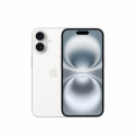 Apple iPhone 16 - 5G smartphone - dual-SIM  /  Internal Memory 128 GB - OLED display - 6.1" - 2556 x 1179 pixels - 2x rear cameras 48 MP, 12 MP - front camera 12 MP - white