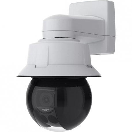 AXIS Q63 Series Q6358-LE - Network surveillance camera - PTZ - outdoor - vandal resistant / impact resistant / weather resistant - colour (Day&Night) - 3840 x 2160 - 4K UHD (3840 x 2160) - motorized - audio - GbE - AV1, H.264, H.265, MPEG-4 Part 10, AVC, MPEG-H Part 2, HEVC, MJPEG - High PoE Class 6 - 3