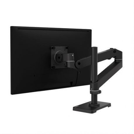 Ergotron LX Pro - Mounting kit (articulating arm) - modular - for LCD display - with tall pole - black - screen size: up to 34" - desk-mountable - 0