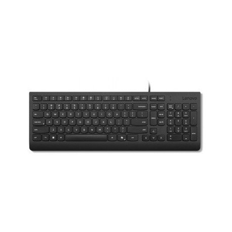 Lenovo Essential - Keyboard - USB - Lithuanian - black - brown box - 0
