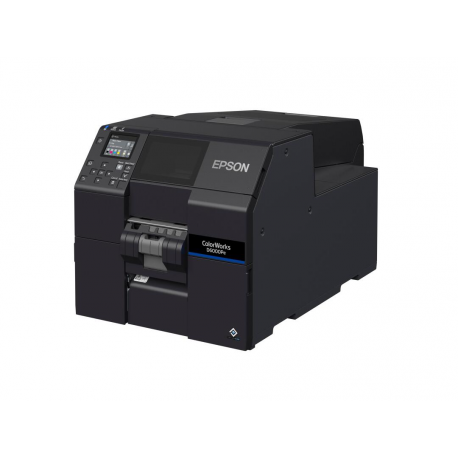 Epson ColorWorks CW-D6000Pe - Label printer - colour - ink-jet - Roll (11.2 cm) - 1200 x 1200 dpi - up to 119 mm / sec (mono)  /  up to 119 mm / sec (colour) - cutter - 1
