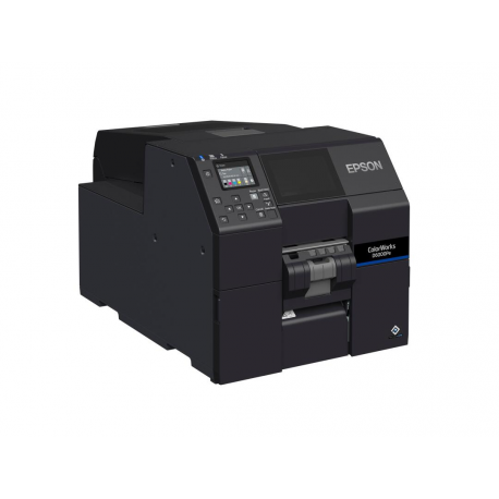 Epson ColorWorks CW-D6000Pe - Label printer - colour - ink-jet - Roll (11.2 cm) - 1200 x 1200 dpi - up to 119 mm / sec (mono)  /  up to 119 mm / sec (colour) - cutter - 3