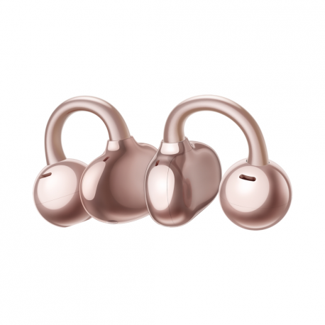 Huawei FreeClip - True wireless earphones with mic - open ear - over-the-ear mount - Bluetooth - rose gold - 5
