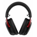 HyperX Cloud III S - Headset - full size - 2.4 GHz - wireless - black