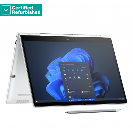 RENEW SILVER HP EliteBook 8 Flip G1i 13 - Ultra 7-255U, 16GB, 512GB SSD, 13.3 WUXGA 300-nit Touch, 5MP non-IR cam, 4G Modem, FPR - 0