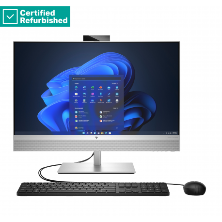 RENEW SILVER HP Elite 870 G9 AIO All-In-One 27 - i9-14900, 64GB, 1TB SSD, 27 QHD Touch AG, USB Mouse, Height Adjustable, Win 11 - 0