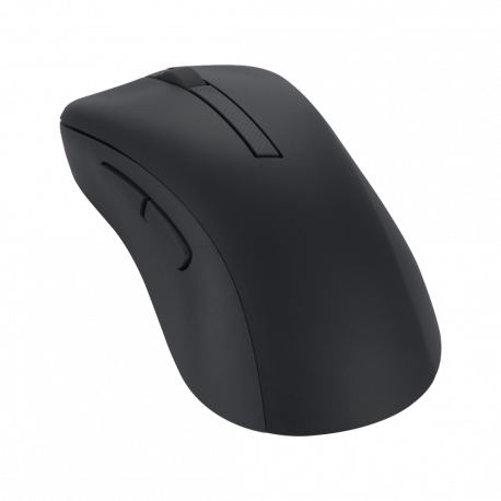 ASUS MD102 - Mouse - ergonomic - optical - 5 buttons - wireless - Bluetooth, 2.4 GHz - USB wireless receiver - dark grey - 3