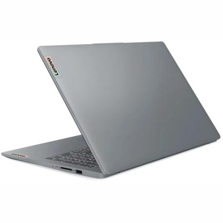 Lenovo IdeaPad Slim 3 15AMN8 82XQ - 180-degree hinge design - AMD Ryzen 3 - 7320U  /  up to 4.1 GHz - Win 11 Home - Radeon 610M - 16 GB RAM - 512 GB SSD NVMe - 15.6" TN 1920 x 1080 (Full HD) - Wi-Fi 6 - arctic grey - kbd: English - Europe - 5