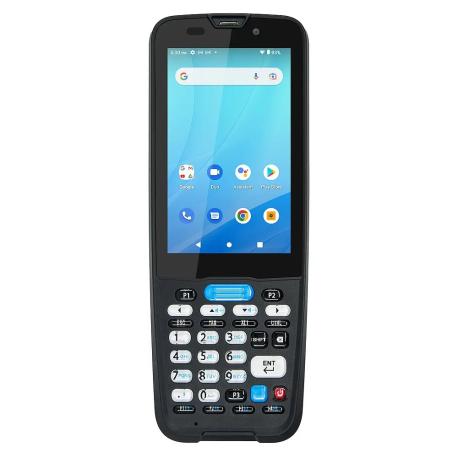 Unitech HT330 - Data collection terminal - rugged - Android 12 - 32 GB - 4" (800 x 480) - rear camera + front camera - barcode reader - (2D imager  /  RFID) - microSD slot - Bluetooth, 802.11 a / b / g / n / ac / d / e / h / i / j / k / r / v - 4G - LTE - 0