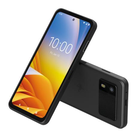 Zebra EM45 - 5G smartphone - dual-SIM - RAM 8 GB  /  Internal Memory 128 GB - microSD slot - LED display - 6.7" - 2400 x 1080 pixels (120 Hz) - rear camera 50 MP - front camera 8 MP - 2