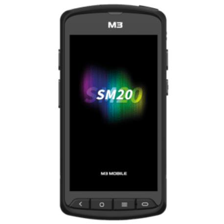 M3 Mobile SM20, 2D, SE4750, 12.7 cm (5'), GPS, USB, BT (5.1), Wi-Fi, 4G, NFC, Android, GMS, ext. bat., RB, black - 0