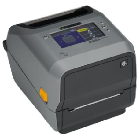 Zebra ZD621 - Label printer - thermal transfer - Roll (10.8cm) - 203 dpi - up to 203 mm / sec - USB 2.0, LAN, serial, USB host, Wi-Fi(ax), Bluetooth 5.3 - grey - 0
