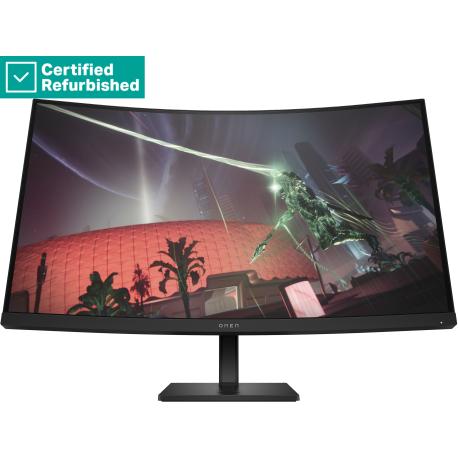 RENEW GOLD OMEN by HP 32c Curved Gaming Monitor - 31.5" 2560x1440 QHD 400-nit 165Hz AG, Curved, VA HDR 400, 2x HDMI/DisplayPort, - 0