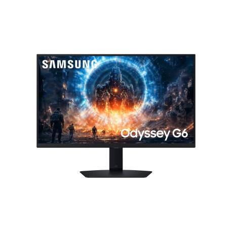 Samsung Odyssey G6 S27FG602EU - G60F Series - LED monitor - gaming - 27" - 2560 x 1440 QHD @ 350 Hz - Fast IPS - 350 cd/m² - 1000:1 - DisplayHDR 400 - 1 ms - HDMI, DisplayPort - black - 0
