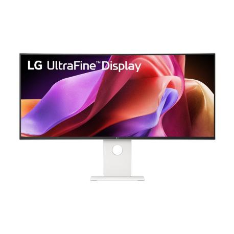 LG UltraFine 40U990A-W - LED monitor - curved - 40" (39.7" viewable) - 5120 x 2160 5K @ 120 Hz - Nano IPS Black - 450 cd / m² - 2000:1 - DisplayHDR 600 - 5 ms - 2xThunderbolt 5, 2xHDMI, DisplayPort, 5 xUSB-C - speakers - 0