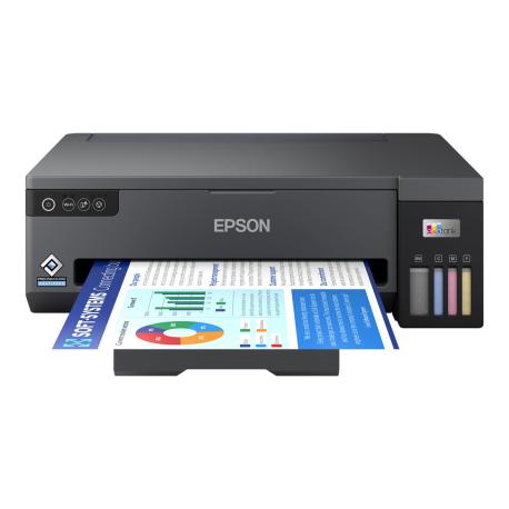 Epson EcoTank L11050 - Printer - colour - ink-jet - ITS - A3 - 4800 x 1200 dpi - up to 15 ppm (mono)  /  up to 8 ppm (colour) - capacity: 100 sheets - USB, Wi-Fi - black - 0