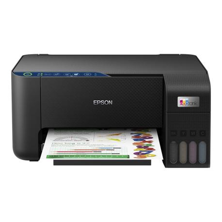Epson EcoTank L3271 - Multifunction printer - colour - ink-jet - ITS - A4 / Legal (media) - up to 10 ppm (printing) - 100 sheets - USB, Wi-Fi - black - 0