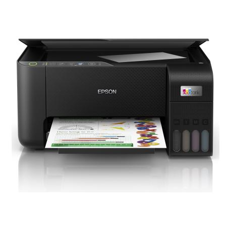 Epson EcoTank L3270 - Multifunction printer - colour - ink-jet - ITS - A4 / Legal (media) - up to 10 ppm (printing) - 100 sheets - USB, Wi-Fi - black - 0