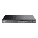 TP-Link Omada SG6428X V1 - Switch - L3 - Managed - 24 x 10 / 100 / 1000 + 4 x 10Gb Ethernet SFP+ (uplink  /  stacking) - front to back airflow - rack-mountable