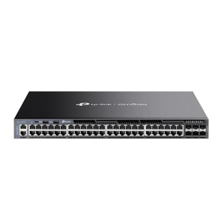 TP-Link Omada SG6654X V1 - Switch - L3 - Managed - 48 x 10 / 100 / 1000 + 6 x 10Gb Ethernet SFP+ - front to back airflow - rack-mountable - 0