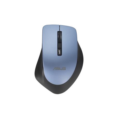 ASUS WT425 - Mouse - optical - 6 buttons - wireless - USB wireless receiver - mist blue - 0