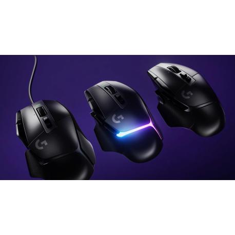 Logitech G G502 X LIGHTSPEED - Mouse - optical - 8 buttons - wireless - LIGHTSPEED - Logitech LIGHTSPEED receiver - black - 1