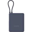 Xiaomi - Power bank - integrated cable - 10000 mAh - 36.5 Wh - 33 Watt - 3 A - Fast Charge - 2 output connectors (24 pin USB-C, USB)